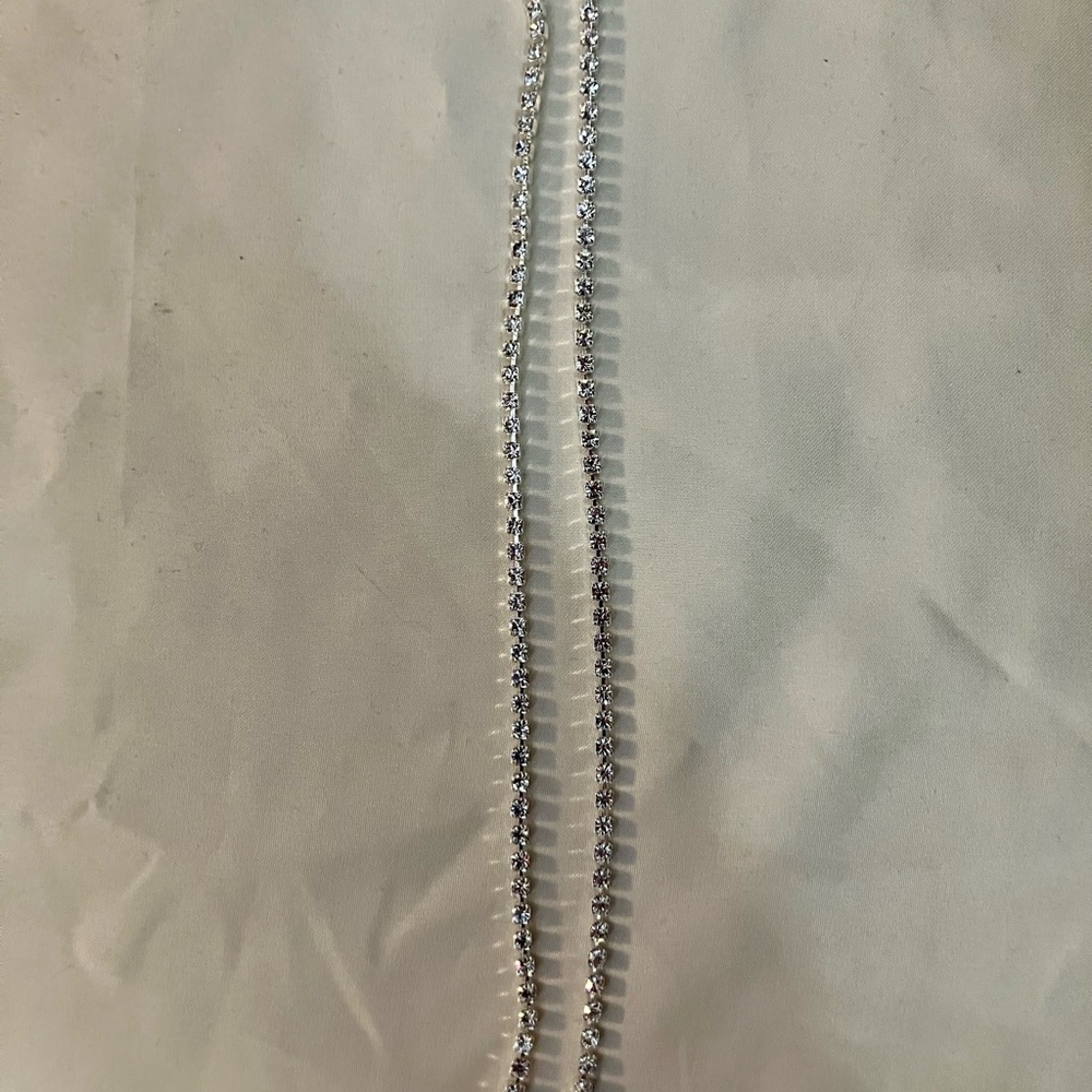 Swarovski Crystal Tennis Bracelets - Silver Tone - Picture 6 of 6